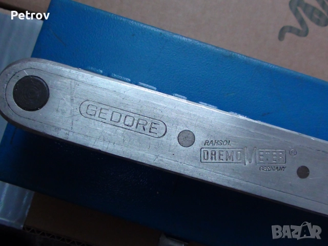 GEDORE - RAHSOL - DREMOMETER - Typ C - MADE IN GERMANY - 1/2" PROFI Динамометричен Ключ 50 - 300 Nm , снимка 12 - Ключове - 52046223