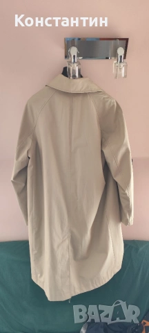 Мъжко trench coat палто H&M Essentials М размер, снимка 9 - Якета - 53848289