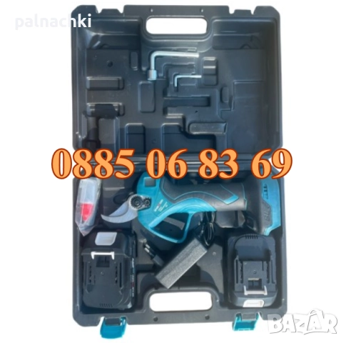 Акумулаторна лозарска ножица 36V 8Ah, Градинска акумулаторна ножица с дисплей, снимка 3 - Градинска техника - 51232942