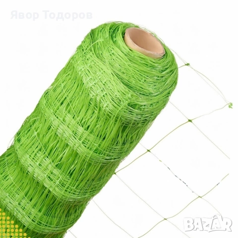 Мрежа за увивни растения и зеленчуци 1.2х20 м, Око 15х17 см , снимка 11 - Други стоки за дома - 53815230