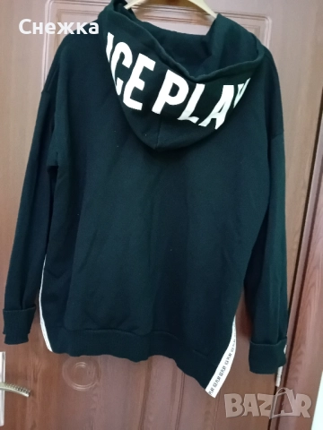 дамски суичър с цепки встрани, снимка 3 - Спортни екипи - 52536657