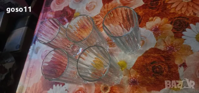 стъклени чаши за вода, снимка 2 - Чаши - 49606424