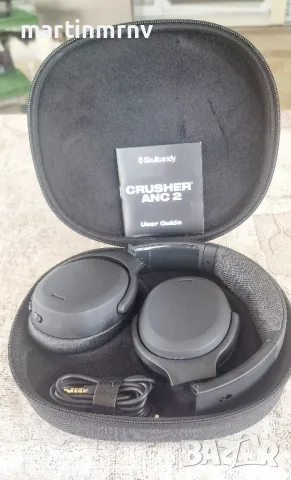 Безжични слушалки Skullcandy CRUSHER ANC 2 - True Black, снимка 3 - Друга електроника - 47304906