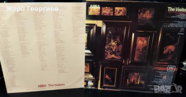 ABBA , АББА - *The Visitors* 1981, като нова , оригинал на EPIC - UK от 1981, снимка 2 - Грамофонни плочи - 48662418