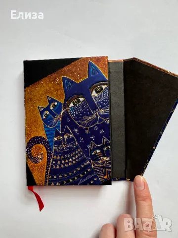 Бележник Paperblanks Fantastic Felines Mediterranean Cats, снимка 3 - Други - 47087282