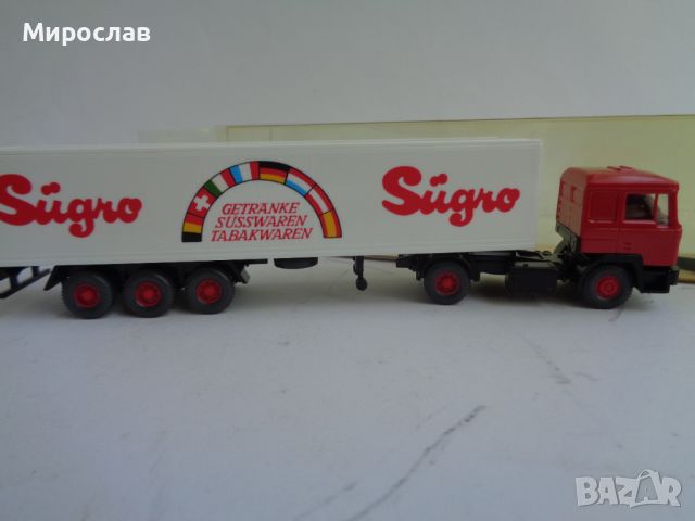  WIKING H0 1/87 MAN КАМИОН МОДЕЛ ИГРАЧКА КОЛИЧКА , снимка 3 - Колекции - 46544427