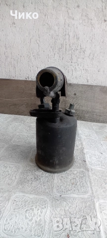 Стара бронзова бензинова лампа, снимка 8 - Антикварни и старинни предмети - 52056360