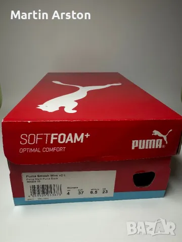 ЧИСТО НОВИ дамски обувки Puma в черно, снимка 4 - Други - 49206777