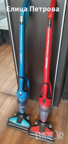 Безкабелна прахосмукачка PHILLIPS , снимка 4 - Прахосмукачки - 52076160