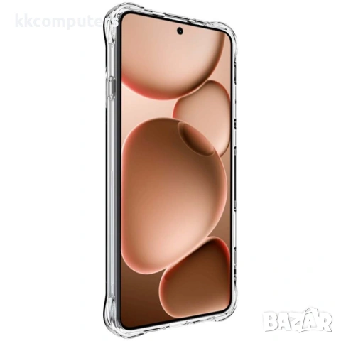 IMAK Прозрачен Калъф за Oppo Find X9 Ultra 5G - TPU, Airbag, Отвор за ремък, Прозрачен, снимка 2 - Калъфи, кейсове - 54267156