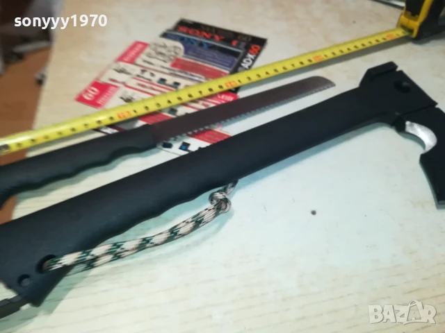БРАДВА С НОЖ В ДРЪЖКАТА 1607250735, снимка 5 - Ножове - 51035502