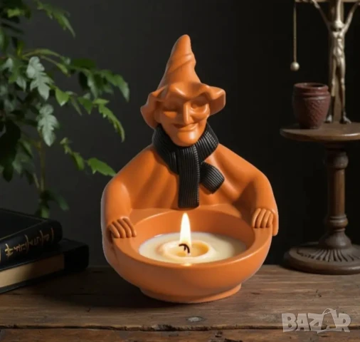 Молд кашпа вещица Хелоуин , снимка 3 - Форми - 51291242