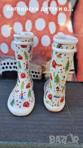 Английски детски гумени ботуши, снимка 6 - Детски боти и ботуши - 52190648