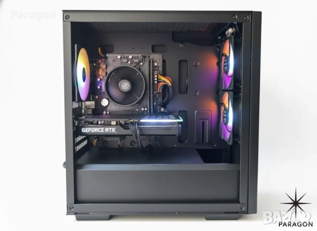 Геймърски компютър Ryzen 5 5500/RTX 3060Ti/16 GB RAM/512GB SSD, снимка 2 - Геймърски - 53582687