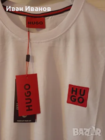 Оригинална чистно нова тениска Hugo Boss , снимка 3 - Тениски - 46973528