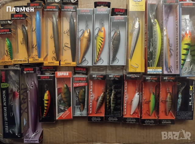 Rapala,Lucky Craft,Storm, Salmo, Yo-Zuri, Daiwa, ILLEX, Sakura, Smith,Sakura щука,сом, бяла, костур, снимка 3 - Стръв и захранки - 52901318