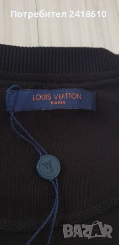 Louis Vuitton Paris Made in Italy Cotton Mens Size S/ M НОВО! ОРИГИНАЛ! Мъжка Тениска!, снимка 10 - Тениски - 45996820