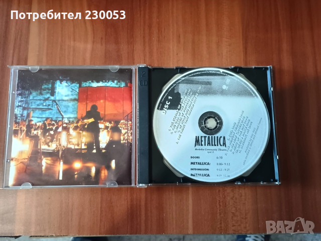 Metallica 2 diska 1999 година 