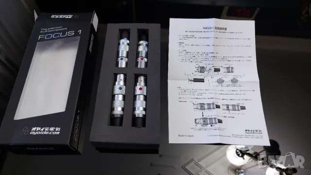 XLR connectors Oyaide Focus 1, снимка 2 - Други - 49423604