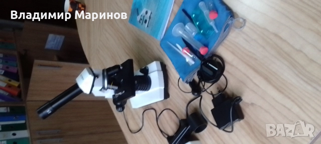 Продавам микроскоп, снимка 2 - Друга електроника - 52704875