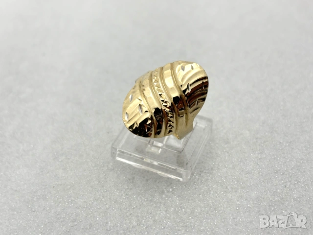 Дамски Златен Пръстен-1,88 грама, 14К (проба 585), снимка 3 - Пръстени - 53642157