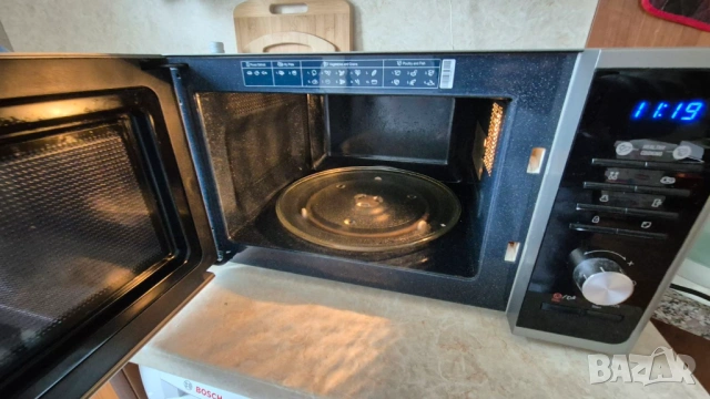 Samsung микровълнова печка с керамично покритие, снимка 2 - Микровълнови - 53304803