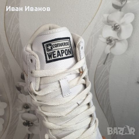 кецове CONVERSE superge WHITE W WEAPON MI  номер 40 , снимка 4 - Кецове - 31593670