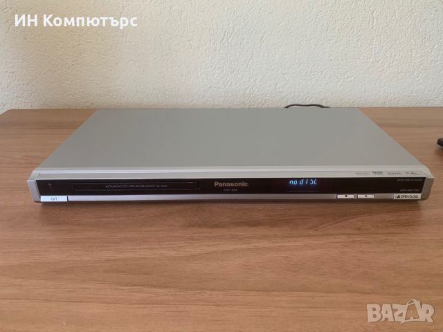 Продавам DVD плеър Panasonic DVD-S33, снимка 3 - Плейъри, домашно кино, прожектори - 46709921