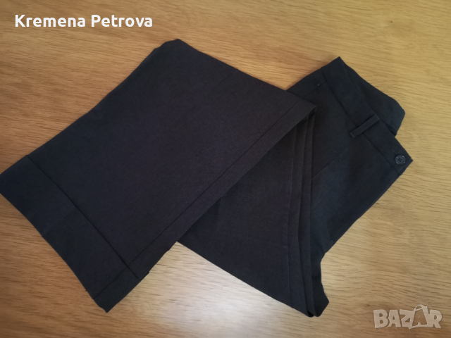 Панталон S размер, United Colors of Benetton, 100% полиестер, не се глади, снимка 3 - Панталони - 45032840