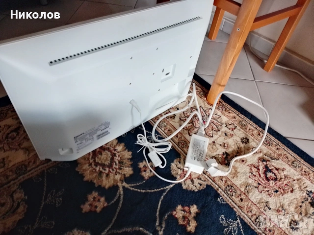 TV PHILIPS LED 24" 12V 10м. 2020г."к-т 35€"!"Проблем в подсветка"!!!, снимка 4 - Телевизори - 54149427