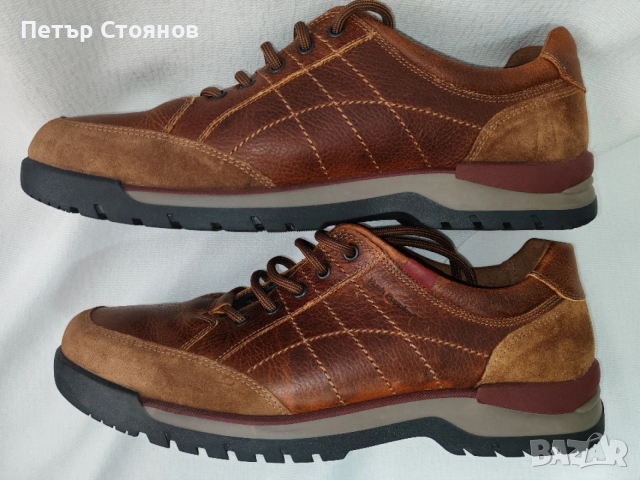 Удобни мъжки спортно-елегантни обувки от естествена кожа Hush Puppies №46, снимка 8 - Спортно елегантни обувки - 53629976