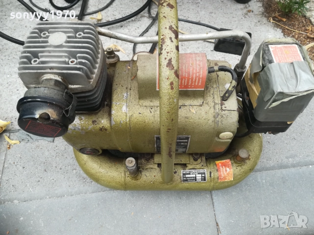 KAESER-WEST GERMANY-OLD ORIGINAL-КОМПРЕСОР-ВНОС ШВЕИЦАРИЯ, снимка 3 - Други машини и части - 51451999