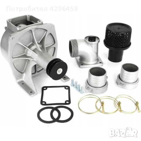 Прикачна Водна Помпа 3", 60000 л/час, с ремъчна шайба, снимка 5 - Градинска техника - 52156790