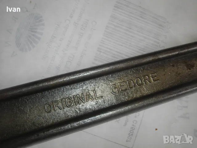 GEDORE ORIGINAL №31-25mm ТРЕСЧОТЪЧЕН 635мм ГОЛЯМ ПРОФИ КЛЮЧ КАМИОНАДЖИЙСКИ НЕМСКИ ВИСОК КЛАС, снимка 14 - Други инструменти - 48228833