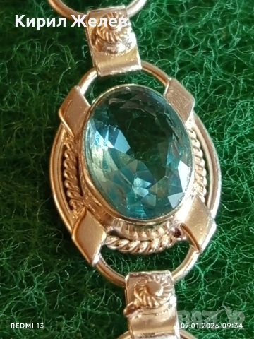 Ръчно изработена сребърна гривна Giannitiko ювелирно Арт бижу 52513, снимка 5 - Гривни - 53015760