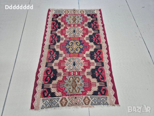 Стар Чипровски килим, снимка 5 - Антикварни и старинни предмети - 52302326