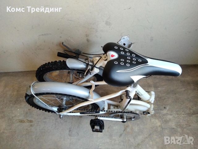 Тройно сгъваем велосипед Aero STV 16", снимка 3 - Велосипеди - 46227900