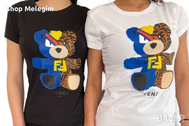 Fendi дамска тениска , снимка 1 - Тениски - 45958945