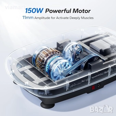 Вибрираща платформа MERACH MR-2398 с Bluetooth, LED дисплей, 10 нива, снимка 2 - Фитнес уреди - 52922584