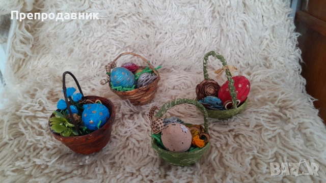 Празнична Ръчно Изработена Кошничка – Великденски Уют