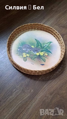 Ретро плетен панер., снимка 8 - Други - 51840875