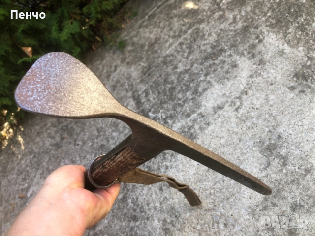 стар военен /алпийски/ пикел "STUBAI" - MADE IN AUSTRIA - WWII - WEHRMACHT Gebirgsjäger, снимка 10 - Антикварни и старинни предмети - 51776119