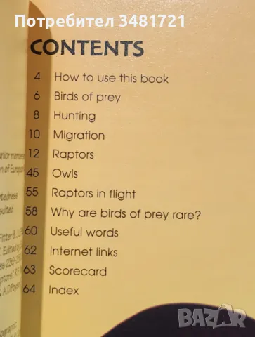 Справочник - хищни птици / Birds of Prey, снимка 2 - Енциклопедии, справочници - 48771965