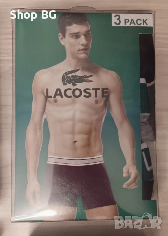 Боксери, Гащи на Calvin Klein, Lacoste и Emporio Armani , снимка 3 - Бельо - 53773971