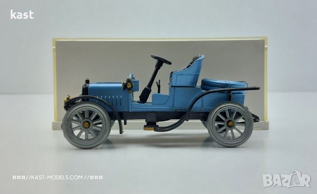 KAST-Models Умален модел на Genevieve 1904 Darracq LONE STAR ROAD MASTER 1/43 Made in England, снимка 3 - Колекции - 46242169