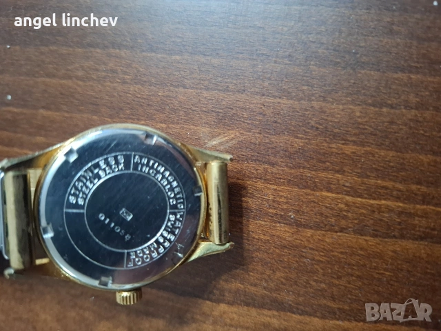 хубави,стари работещи часовници механизъм и батерия , снимка 5 - Мъжки - 53644852