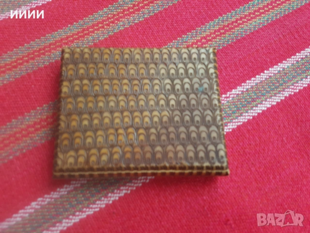 Дървена табакера , снимка 5 - Антикварни и старинни предмети - 53230251