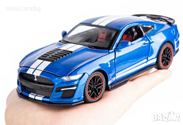 Метални колички: Ford Mustang Shelby GT500, снимка 6 - Колекции - 45840386