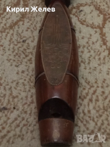 Сувенирна свирка Москва 1980 г 50670, снимка 2 - Антикварни и старинни предмети - 52070238