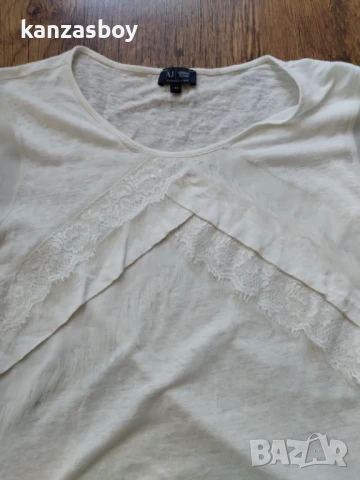 Armani Jeans - страхотна дамска тениска 42/L, снимка 2 - Тениски - 50697939
